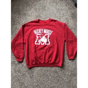 Disney Mickey Mouse Crewneck Sweatshirt Size XL